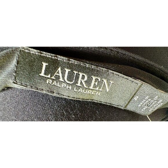NEW - Lauren Ralph Lauren‎ Womens Shimmer Cocktail and Party Dress  size 4 - Picture 11 of 12